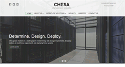 Desktop Screenshot of chesa.com