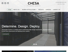 Tablet Screenshot of chesa.com